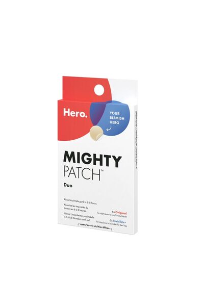 Hero Ισχυρά Υδροκολλοειδή Επιθέματα Ακμής Mighty Patch Duo για την Αντιμετώπι...