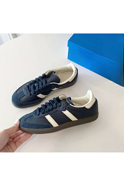 Nuzabi Sombaa Ναυτικό Μπλε Κρεμ Ουνισέξ Σνίκερ