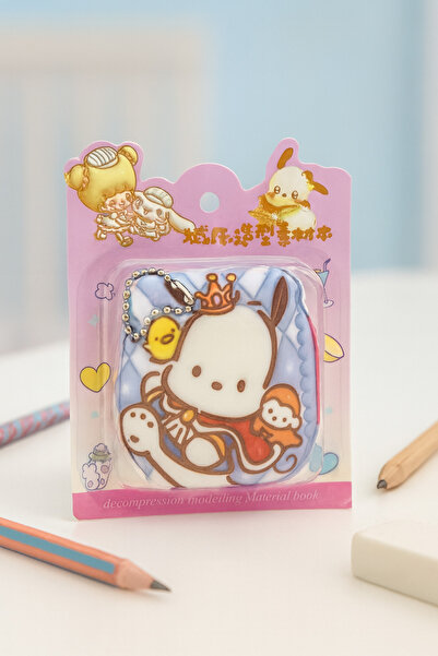 TRio Life Sanrio Pochacco Karakter Ailesi Puf 80 Yaprak Mini Not Defterleri 6...