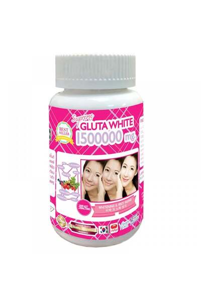 GLUTA WHITE Korean Skin Whitening Pills Supreme 1500000mg