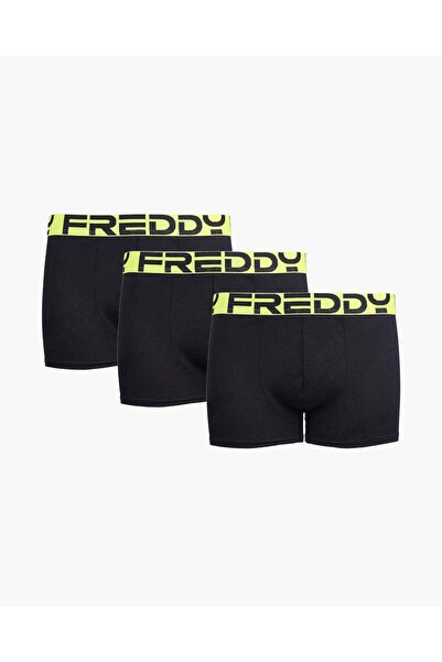 FREDDY Men’s Sports Boxers 3-Pack – Comfortable Men’s Underwear, Breathable B...