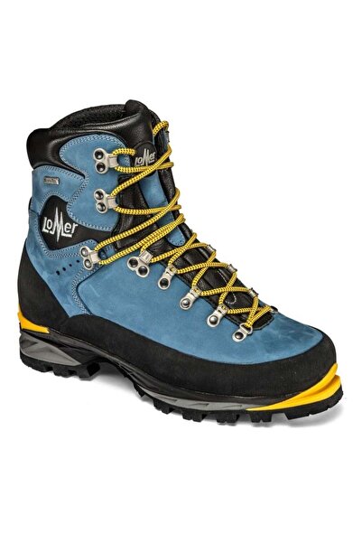 Lomer Italy Everest Carbon STX Waterproof Vibram 2,8 mm Deri Erkek Bot Cobalt...
