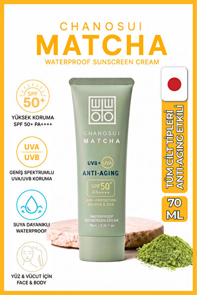 Cosmetex Roland Yaşlanma Karşıtı SPF50+ Japon Matcha Özlü Tüm Cilt Tiplerine ...