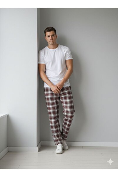 Erkek Pamuklu Pijama Alt