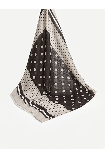 LC Waikiki Lcw Accessories Brown Patterned Women's Shawl