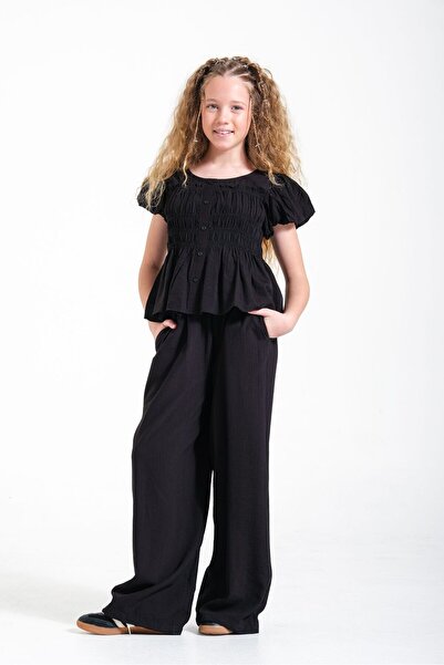 RAPAPA Set casual pentru fete, bluză și pantaloni - 8354/8350