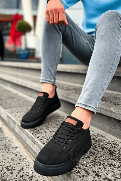 Aymood Mn413 - Tst Crew Men's Shoes Black