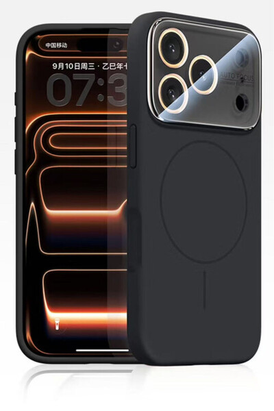 AUDIOX Husă MagConverse pentru iPhone 16 Pro Max, Subțire și Moale, Magnetică...