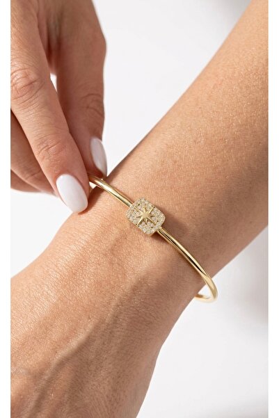 Glowisters Jewelry Yıldız Plak Figürlü Charm Kelepçe