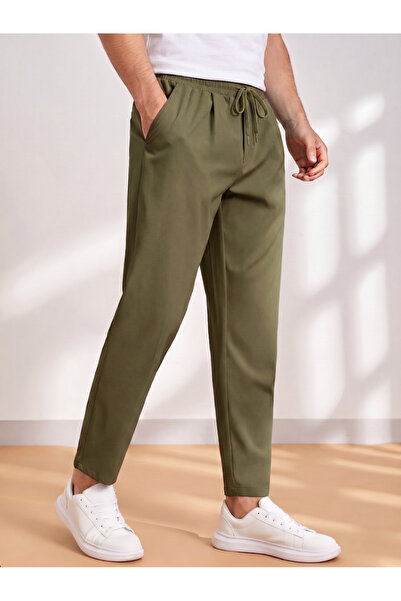 GENIUS STORE Ανδρικό παντελόνι Jogger παντελόνι με ελαστική μέση με τσέπες Πα...