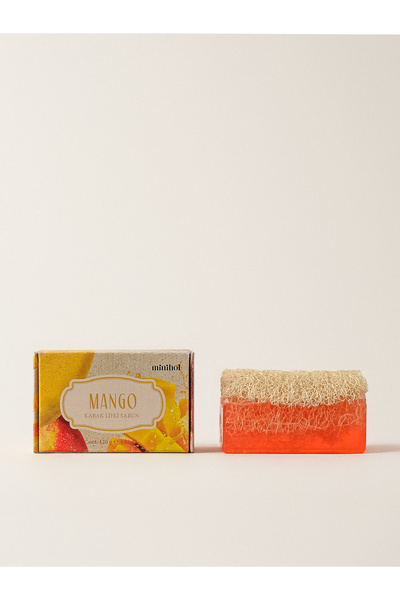 Minihol Mango Doğal Kabak Lifli Sabun (120 gr)