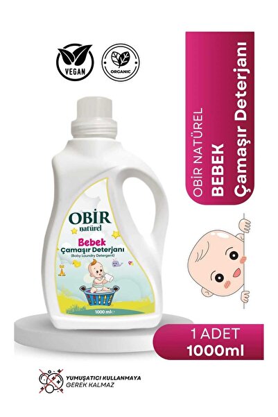 OBİR NATÜREL bebek çamaşır deterjanı 1000 ml