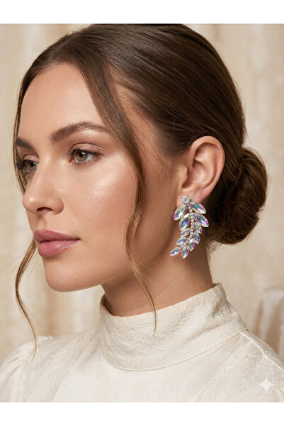 ESPEREST Elagant Model Wedding Bridal Earrings Evening Dress Costume Earrings