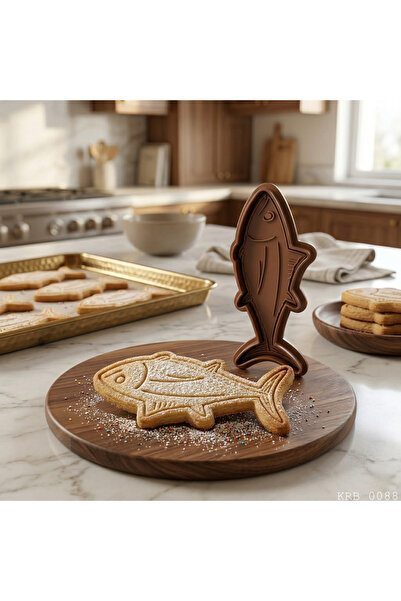 EGATOPTAN Fish Figured Dough Shaping Cookie Mold Play Dough Mold 11 5 cm