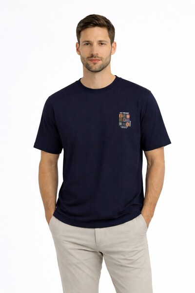 Cazador 44935 Erkek Bisiklet Yaka Iklet Yaka T-Shirt