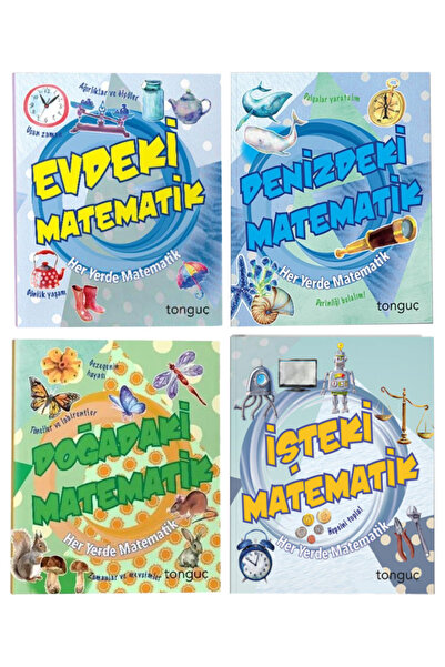 Tonguç Yayınları Tonguç Her Yerde Matematik:Evdeki Matematik-Denizdeki Matema...