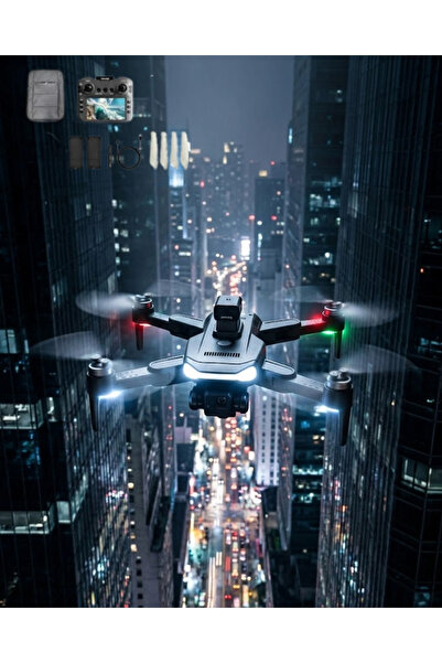 Genel Markalar Mey İthalat® Uzaktan Kontrollü 4K Drone Akıllı Uçuş Modları ve...