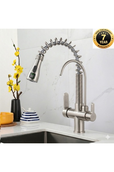 OEM Kitchen Sink Faucet with Water Purification Outlet, Digital Led Faucet, M...