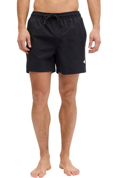 Jack & Jones JACK &JONES Maui Tropic Solid SN σορτς - 12291385-Μαύρο