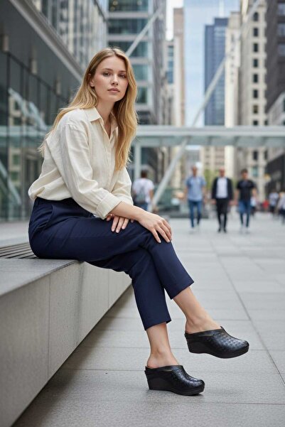 By Yağlıoğlu 100% Γνήσιο Δέρμα, Πλήρως Ορθοπεδικές και Ανατομικές Παντόφλες μ...