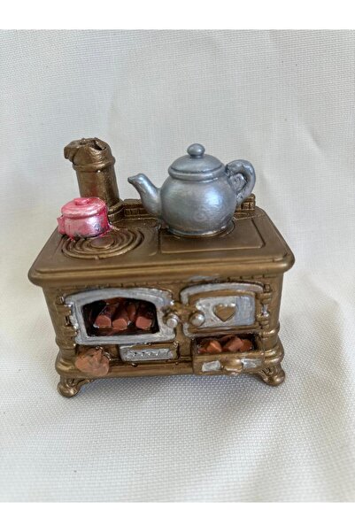 ozlora home Nostaljik Kuzine Tütsülük – Dekoratif Mini Soba Obje