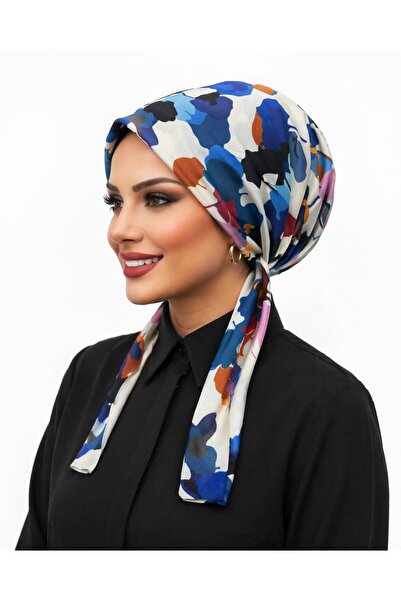 erasra class Scarf Bonnet, Cotton, Hoop Fabric, Non-Slip