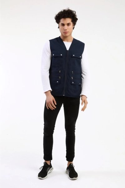 gambia outdoors All colors summer men's fabric hunting vest with multiple pockets