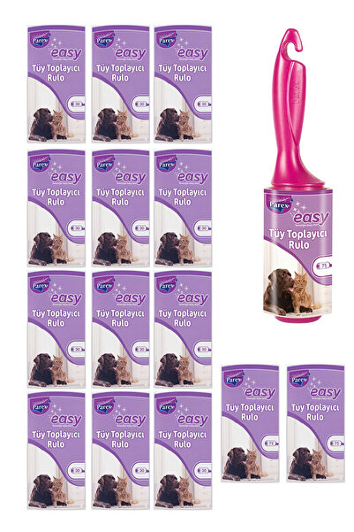 Parex Easy Feather Collector Roller 15 Ανταλλακτικά Ρολά 585 Φύλλα