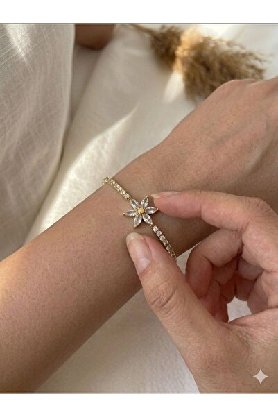 stainless steell Zircon Stone Figure Detailed Waterway Steel Bracelet