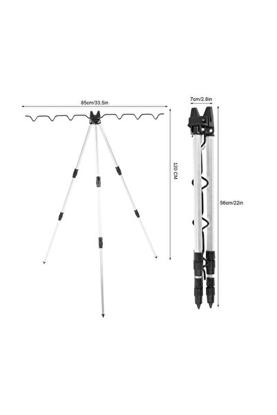 Oskar ST01 Tripot Ayak 120cm 3 Kademe
