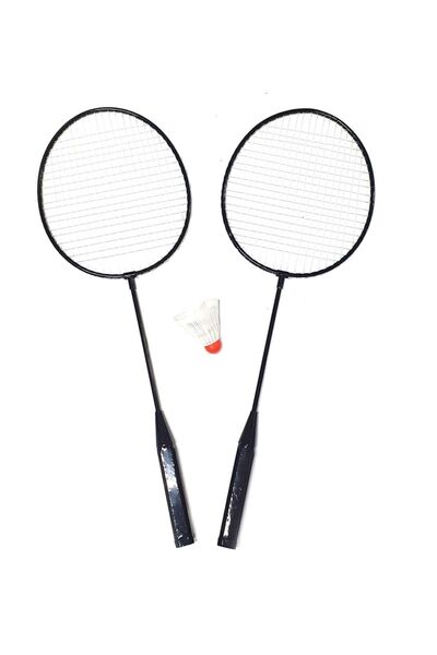 mucit home Fileli Badminton Seti 2 Raket 1 Top Badmington Seti