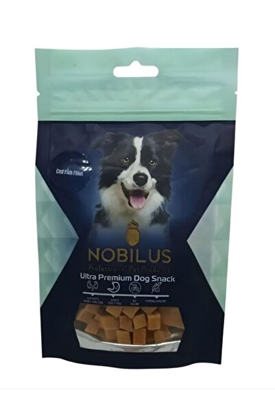 NOBİLUS Morina Balıklı Taneli Köpek Ödül Maması 80gr