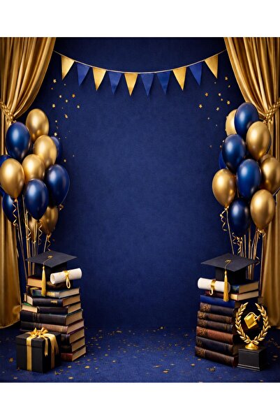 PROMISEBACKDROP2 250x200 Cm Mezuniyet Hatırası Fonu Okul Etkinlik Fon Ek Dikişli