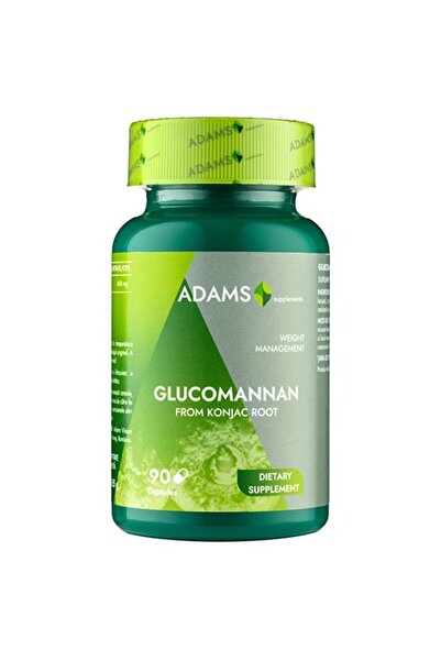 Adams Supplements Glucomannan 450mg, 90cps,