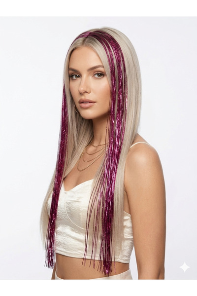 REMY HAİR Simli Saç - Hair Tinsel Çok Renkli