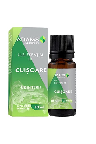Adams Supplements Ulei esential de Cuisoare, uz intern, 10ml,