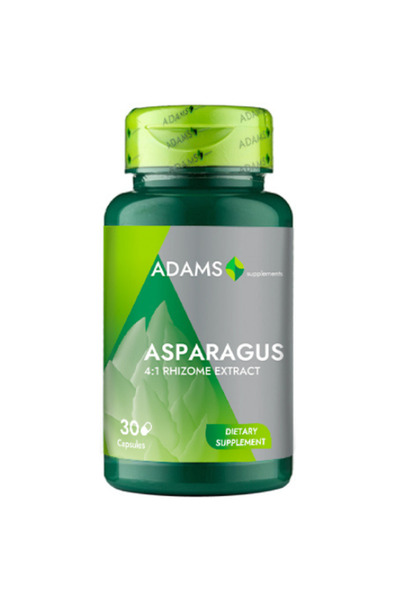 Adams Supplements Asparagus 180mg, 30cps,