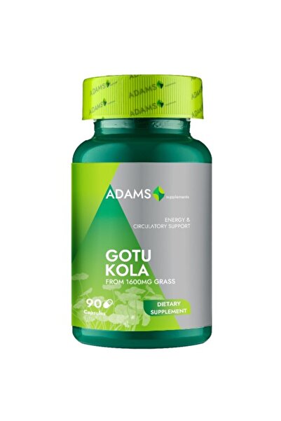 Adams Supplements Gotu Kola 400mg, 90cps,