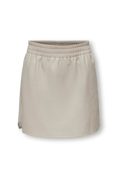 ONLY Fusta KOGBLAKE FAUX LEA PULL-UP pentru fete PNT O15304047-4318278