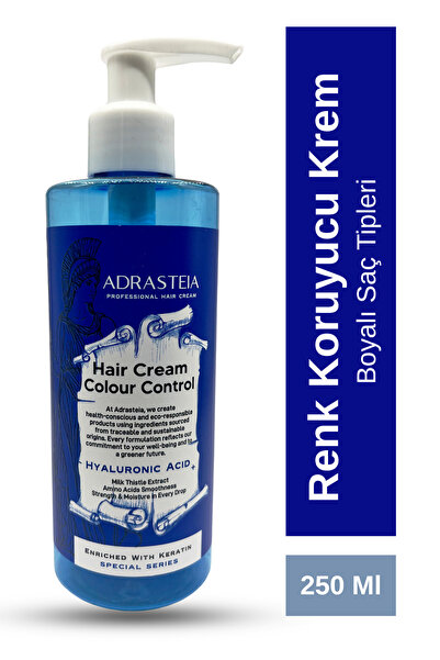Renk Koruyucu Krem 400 Ml Boyalı Saçlar İçin Colour Control Sülfatsız Vegan Doğal