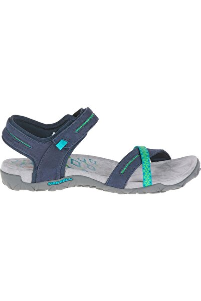 Merrell Terran Cross II Γυναικεία Σανδάλια Εξωτερικού Χώρου σε Ναυτικό Μπλε J...