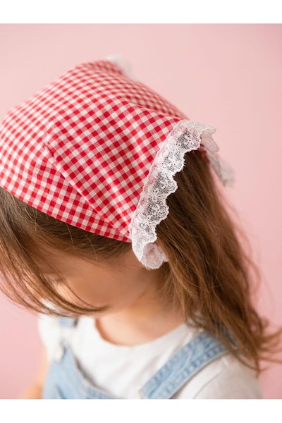 COLORFULLCLİPS Pötikare Bandana TAÇ 4 Yaş ve Üzeri
