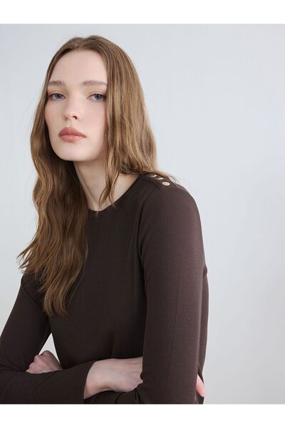 LC Waikiki Lcw Modest Crew Neck Women's Body