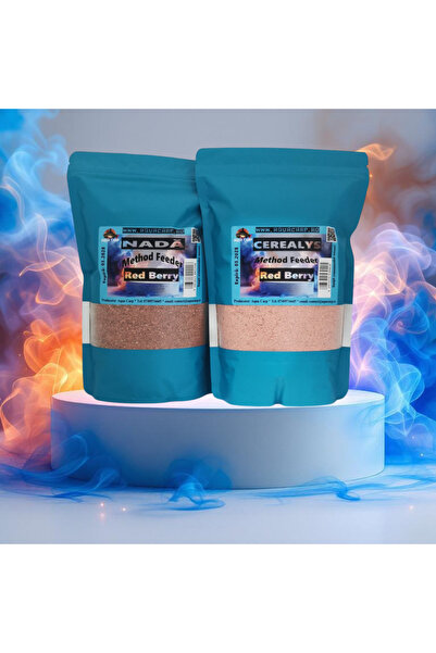 Aqua Nada AquaCarp Σετ Τροφοδότη Μεθόδου 2 ΤΕΜΑΧΙΑ Κόκκινο Μούρο 500ΓΡ+500ΓΡ