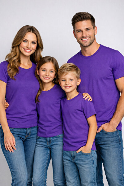 VODEXA Tricou combinat pentru copii de familie, supradimensionat, tricou twin...