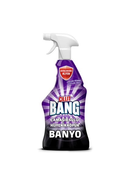 libescarf Cillit Bang Süper Güçlü Çamaşır Sulu Hijyenik Köpük Banyo Temizleyici (6adet)