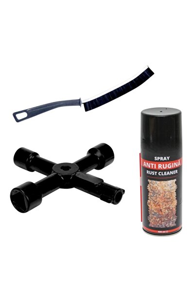 Universal Πολυλειτουργικό κλειδί τύπου 4 σε 1, 72x72 χιλ., κράμα ψευδαργύρου ...