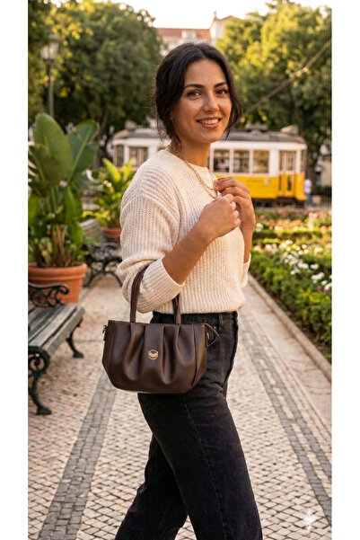 RMY MODA Modern Daily Hand and Shoulder Bag with Drawstring Detail and Adjust...
