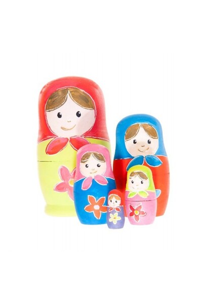 Egmont Toys Set de pictat papusi Matrioshka