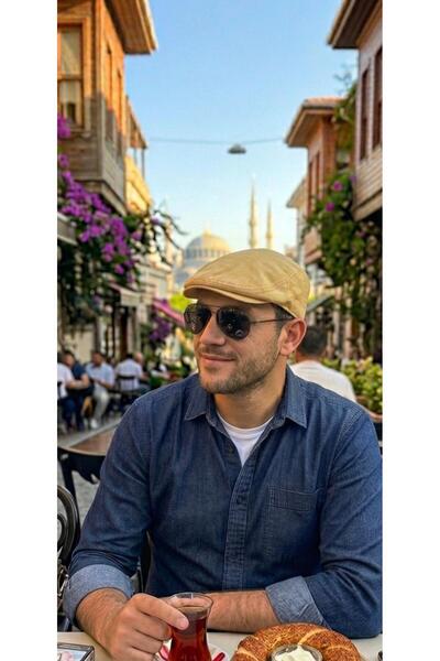 awix Men's 100% Cotton Summer Linen Peaky Blinders Style Cap